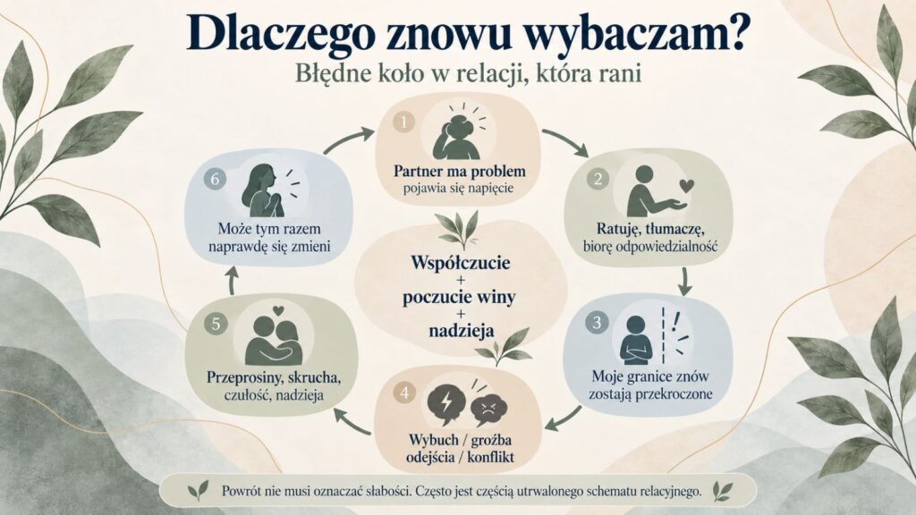 Schemat „Dlaczego znowu wybaczam”